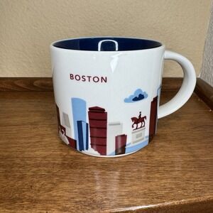Starbucks BOSTON Massachusetts‎ You Are Here Collection Coffee Tea Mug 14 oz